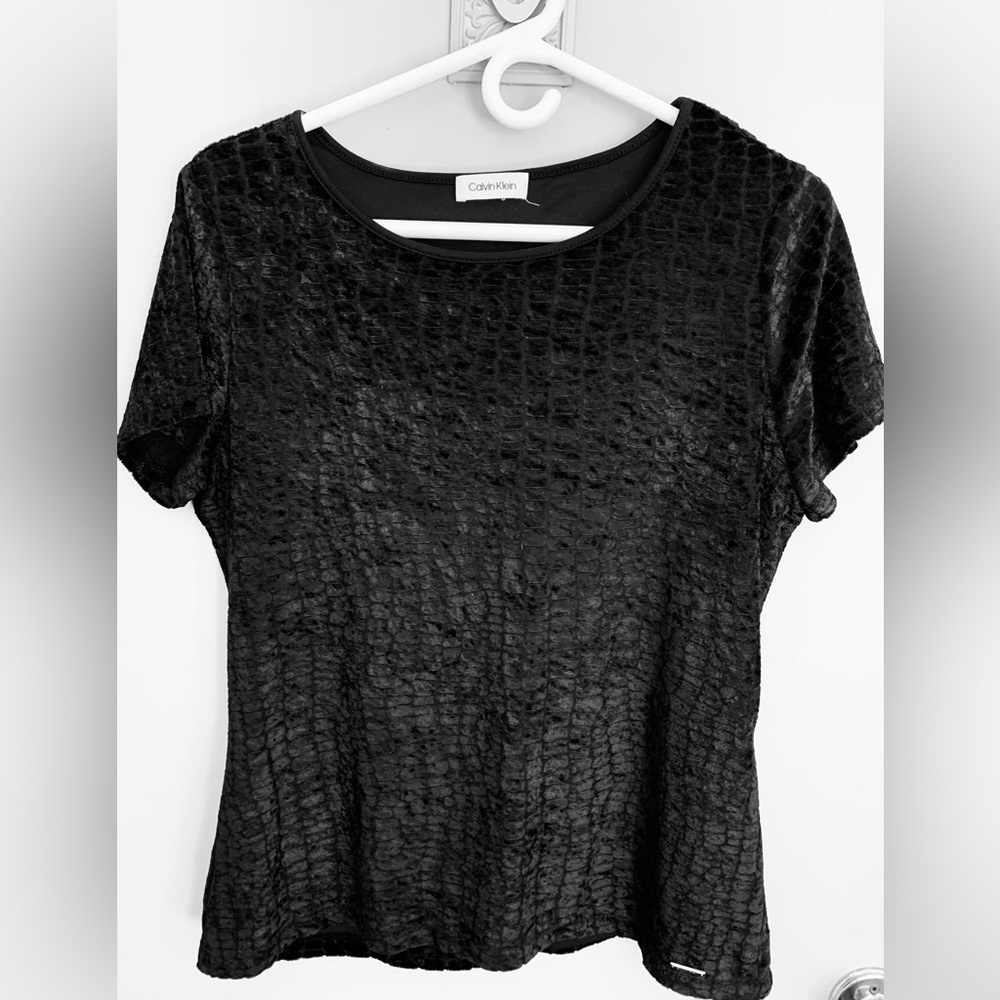 Calvin Klein, Women’s Small (though I guarantee it fits like a medium/large) top